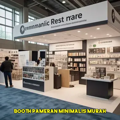 booth pameran minimalis murah